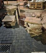 60x60 tegels gratis af te halen, Tuin en Terras, Tegels en Klinkers, Ophalen, Gebruikt, Beton, Terrastegels