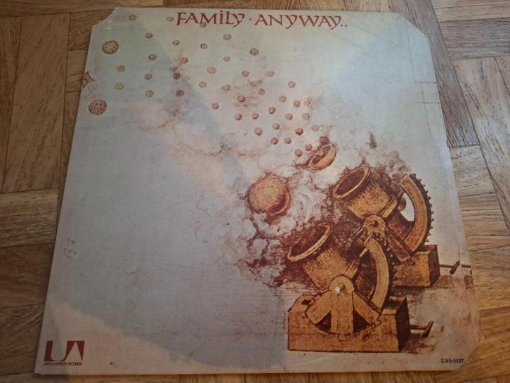 LP - Family – Anyway (Prog), Cd's en Dvd's, Vinyl | Rock, Gebruikt, Progressive, 12 inch, Ophalen of Verzenden