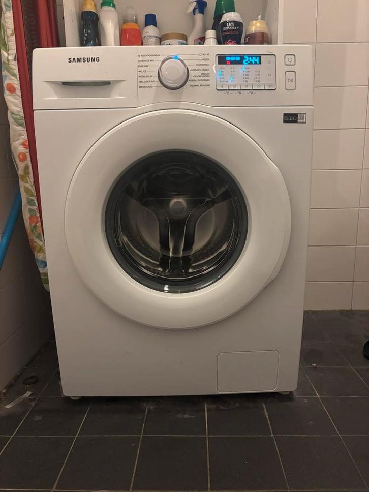 Samsung Ecobubble 9kg - Zo goed als nieuw!, Witgoed en Apparatuur, Wasmachines, Zo goed als nieuw, Voorlader, 8 tot 10 kg, 85 tot 90 cm