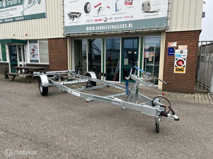 Kalf 62-1350 nieuwe boottrailer uit voorraad, Watersport en Boten, Boottrailers, Nieuw, Overige typen, Geremd