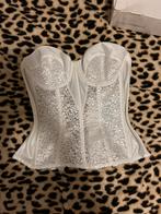 Poirier torselet corset 85D, Ophalen, Wit, Zo goed als nieuw, Accessoires