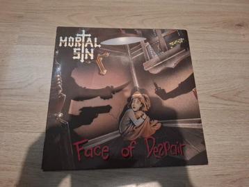 LP Mortal Sin – Face Of Despair. (1989) beschikbaar voor biedingen