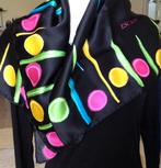 sjaal - 100% zijde, Kleding | Dames, Mutsen, Sjaals en Handschoenen, Verzenden, Zo goed als nieuw, Maat 46/48 (XL) of groter, Sjaal