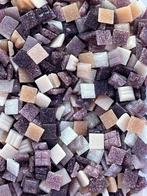 Mozaiek steentjes mix roze-paars 1x1 cm 100 gram, Hobby en Vrije tijd, Knutselen, Nieuw, Ophalen of Verzenden, Materiaal