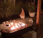 Cosi tafelbrander sfeerhaard, rechthoek met glas,  op gas,, Ophalen, Gebruikt, Gas