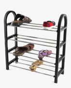 Schoenenrek RVS Zwart - 8 Paar, Verzenden, Nieuw