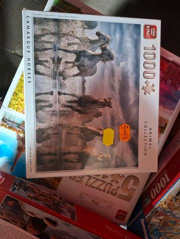 Nieuwe puzzels 1000 stukjes beschikbaar voor biedingen