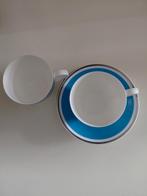 2 kop en schotels Villeroy en Boch, Ophalen of Verzenden, Zo goed als nieuw, Overige stijlen, Kop(pen) en/of Schotel(s)