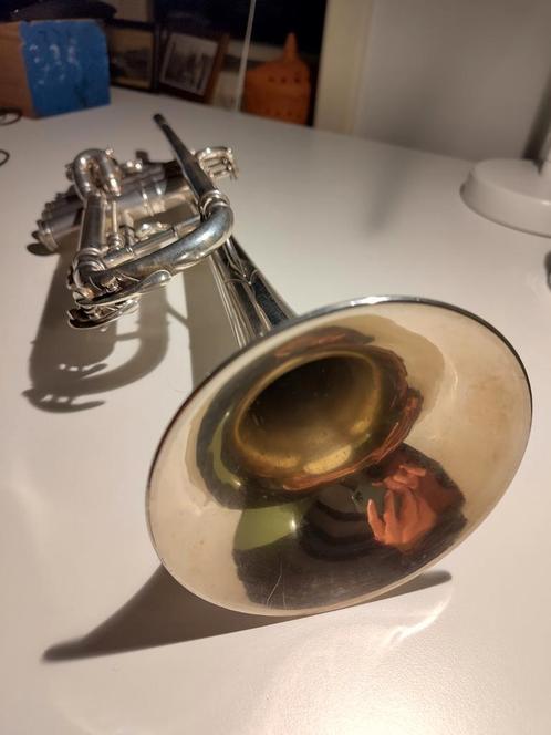 Conn 2B New World Symphony Trompet 1921, Muziek en Instrumenten, Blaasinstrumenten | Trompetten, Gebruikt, Bes-trompet, Ophalen