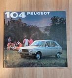 Mooie Peugeot 104 brochure 1981 30 pagina's!, Gelezen, Peugeot, Ophalen of Verzenden