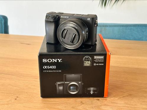 Sony a6400 met 16-50mm lens, Audio, Tv en Foto, Fotocamera's Digitaal, Zo goed als nieuw, Sony, Ophalen