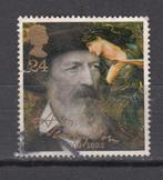 Engeland UK man met baard, Verzenden, Gestempeld