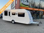 Tabbert Pantiga 490 E Opruimingsactie, Caravans en Kamperen, Caravans, Schokbreker, Rondzit, Tabbert, Bedrijf