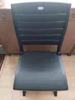2 klapstoelen groen, Tuin en Terras, Ophalen, Zo goed als nieuw, Kunststof, Inklapbaar