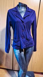 Tricot blazer cora kemperman L, Ophalen of Verzenden, Zo goed als nieuw, Zwart