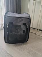 Kleine nylon opvouwbare bench 32x53x41 cm met mandje, Dieren en Toebehoren, Ophalen of Verzenden, Zo goed als nieuw