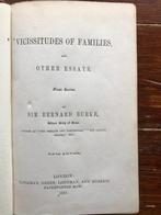 Sir Bernard Burke Vicissitudes of Families 1861 First Series, Antiek en Kunst, Antiek | Boeken en Bijbels, Ophalen of Verzenden