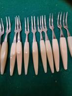 cocktailprikkers wit stainless 15 stuks retro, Huis en Inrichting, Ophalen of Verzenden, 'T Olde Gre-j, Info@toldegrej.nl, Endepoelstraat 20f Didam