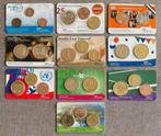 Collectie Munten / Penningen Nederland | 10 Coincards, Ophalen of Verzenden, Koningin Beatrix, Euro's, Setje
