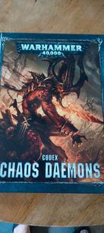 Codex Chaos Daemons hard cover, Ophalen of Verzenden, Zo goed als nieuw, Warhammer, Figuurtje(s)