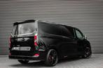 Ford Transit Custom 320 2.0 TDCI L2H1 Limited 170PK JB- EDIT, Auto's, Bestelauto's, Zwart, 4 cilinders, 1912 kg, Zwart