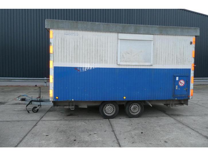 Bij Eemsned een Brouwer Schaftwagen snelverkeer, Doe-het-zelf en Verbouw, Bouwketen en Schaftketen, Gebruikt