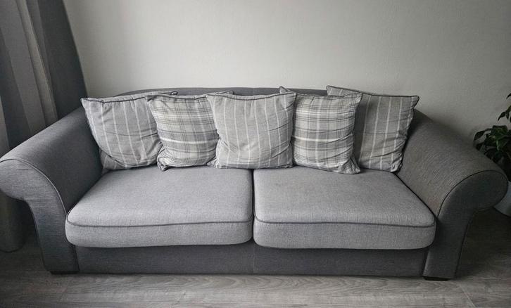 Henders & Hazel bankstel, Huis en Inrichting, Banken | Bankstellen, Gebruikt, Rechte bank, Driepersoons, 200 tot 250 cm, 75 tot 100 cm