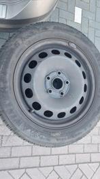 Set Winterbanden 16inch Dunlop VW 5x112 205/55/16, Auto diversen, Aanhangwagen-onderdelen, Ophalen of Verzenden, Zo goed als nieuw
