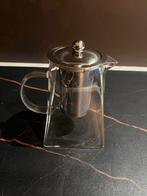 Theepot met zeef voor losse thee - 1 liter, Ophalen of Verzenden, Zo goed als nieuw