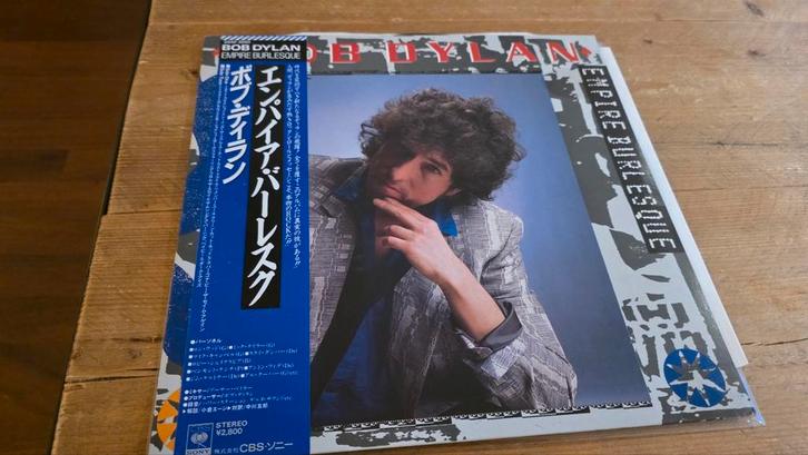 BOB DYLAN EMPIRE BRUSLESQUE japan lp obi  kinks led Zeppelin, Cd's en Dvd's, Vinyl | Country en Western, Zo goed als nieuw, 12 inch