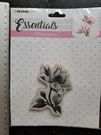 CLING BLOEM STUDIOLIGHT RUBBER STEMPEL INKLEUREN KAARTEN, Ophalen of Verzenden, Nieuw, EZ-mounted stempel