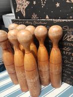Vintage bowling set (kegels) in de kist, Hobby en Vrije tijd, Ophalen of Verzenden, Gebruikt, Klos(sen)