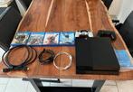 Playstation 4 console incl 2 controllers, kabels en games, Spelcomputers en Games, Spelcomputers | Sony PlayStation 4, Met 2 controllers