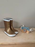 Gouden laarsjes voor de regen maat 26., Kinderen en Baby's, Kinderkleding | Schoenen en Sokken, Ophalen of Verzenden, Gebruikt