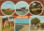 AMELAND Huis Reddingsboot Veerdam Bos, Verzamelen, Ansichtkaarten | Nederland, Gelopen, Waddeneilanden, Verzenden, 1980 tot heden