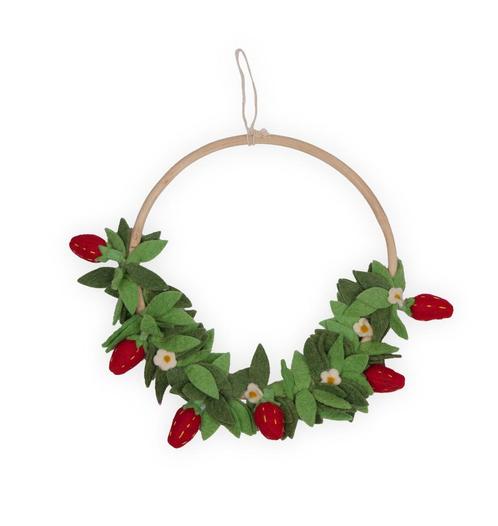 Flower Hoop Aardbei Kidsdepot, Kinderen en Baby's, Kinderkamer | Inrichting en Decoratie, Nieuw, Wanddecoratie, Ophalen of Verzenden