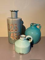 Leuke decoratieve vazen/kruiken (los 2,50, samen 6 euro), Ophalen, Blauw, Aardewerk of Porselein, Zo goed als nieuw