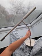 Verstelbare RVS Bureaulamp, Ophalen of Verzenden, Zo goed als nieuw, Minder dan 100 cm, Metaal