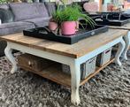 Riviera Maison salontafel 90x90cm hoogte 40cm, Huis en Inrichting, Tafels | Salontafels, Ophalen, Gebruikt, 50 tot 100 cm, Vierkant