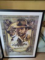 GRATIS - Indiana Jones Poster met Zwart Lijst, Verzamelen, Posters, A1 t/m A3, Zo goed als nieuw, Rechthoekig Staand, Film en Tv