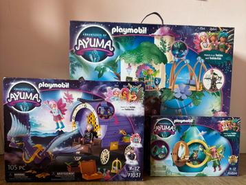 Playmobil Ayuma 70799 + 71031 + 70804 beschikbaar voor biedingen