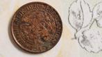 1 cent munt, Postzegels en Munten, Munten | Nederland, Ophalen of Verzenden, Koningin Wilhelmina, 10 cent