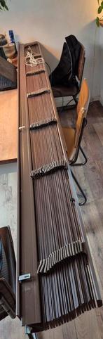 Houten luxaflex/lamellen 280x180, Ophalen, Gebruikt, Bruin, 200 cm of meer