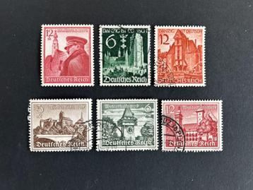 Serie postzegels Duitse rijk uitgave 1939 beschikbaar voor biedingen