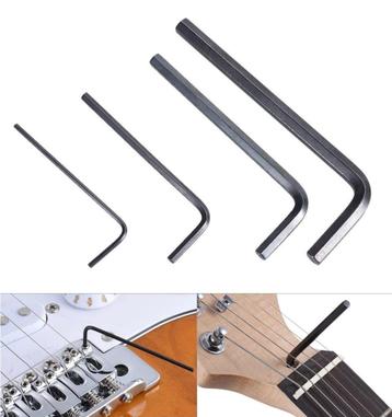 Set Allen Wrenches voor gitaar truss rod en bridge beschikbaar voor biedingen