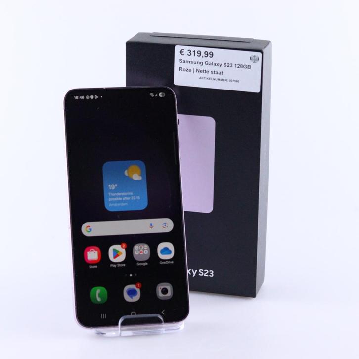 Samsung Galaxy S23 128GB Roze | Nette staat, Telecommunicatie, Mobiele telefoons | Samsung, Zo goed als nieuw