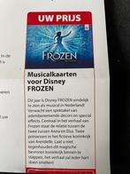 Musical Frozen 2 kaartjes, Mei, Twee personen