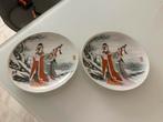 Twee decoratieve Chinese borden, Ophalen of Verzenden