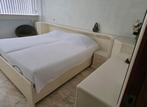 Bedmeubelement en kaptafel (gratis), Huis en Inrichting, Slaapkamer | Bedden, Ophalen, Overige materialen, Wit, Tweepersoons