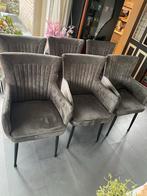 6 Eetkamerstoelen - Gebruikt, Redelijke Staat, Huis en Inrichting, Ophalen, Gebruikt, Vijf, Zes of meer stoelen, Modern